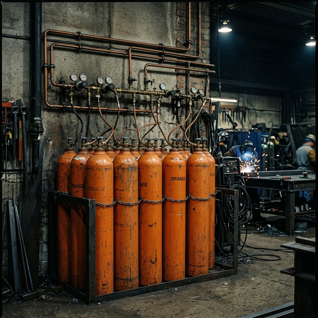 Argon Manifolded Cylinder Packs