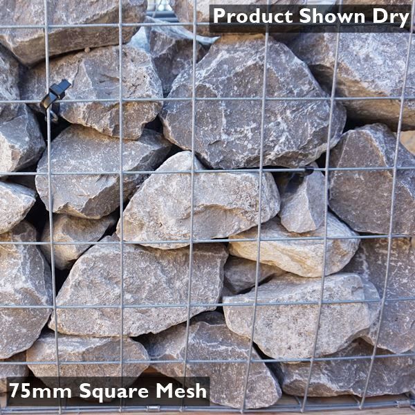Dove Grey Gabion Stone