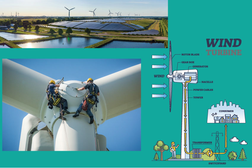 How Wind Turbines Work, And How To Keep Them Safe