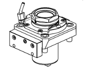 Half index 3 position boring bar holder &#216;25mm - for Main spindle only