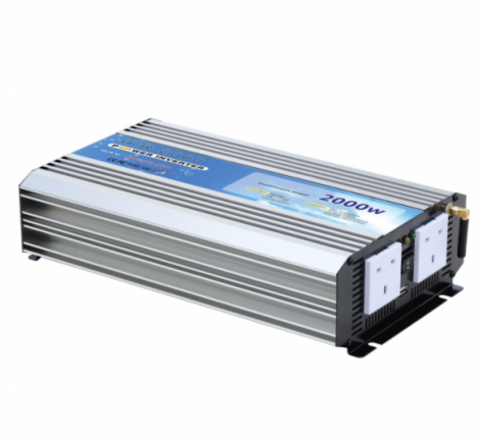 2000w 12v pure sine wave power inverter with on/off remote control