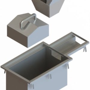 Advecto Stainless Steel Drain Outlets