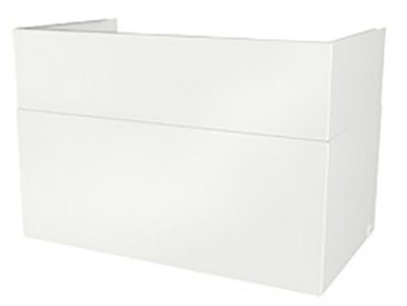 Duct Cover White VTR 150/K