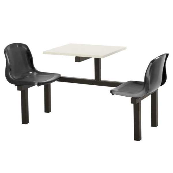 CU90 - 2-Seater Harvey Canteen Unit - Black, White