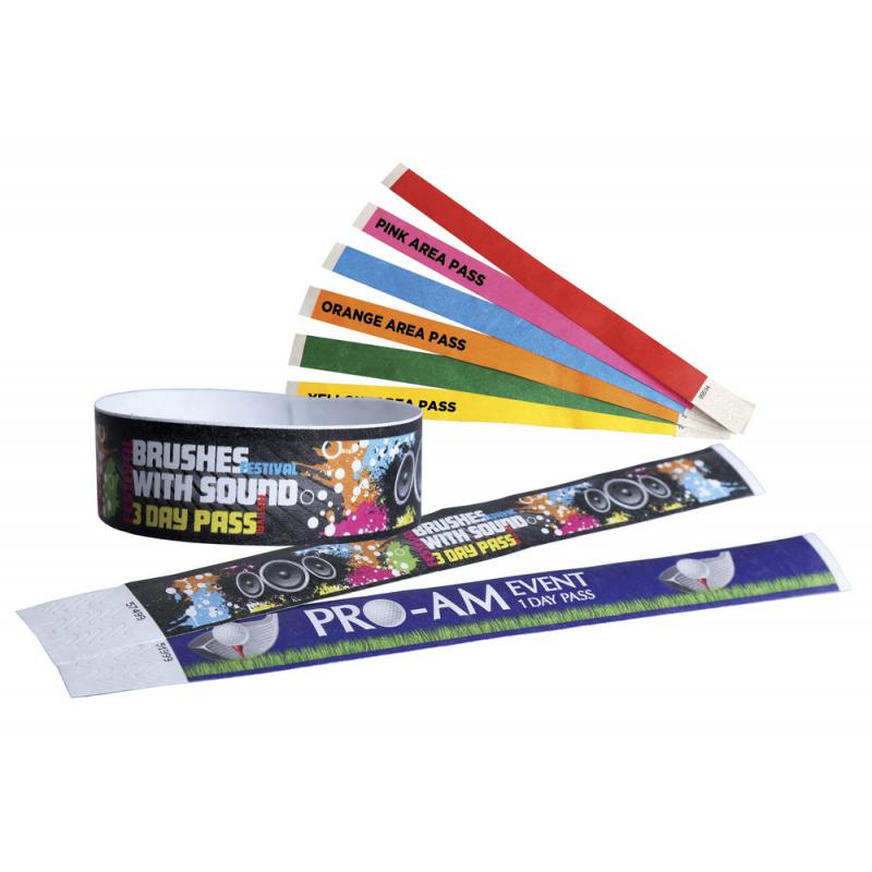 Tyvek Security Wristbands