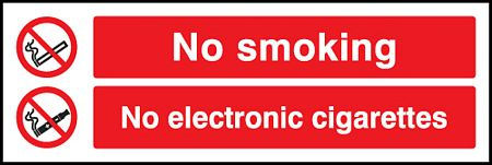 No smoking No Electronic cigarettes