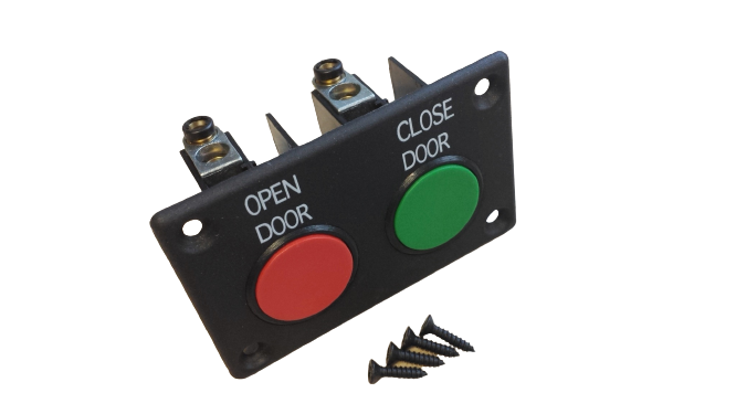 BUT001-ASY-P - DRIVERS DOUBLE FLUSH BUTTON (PNEUMATIC)