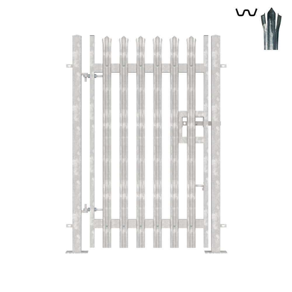 Single Leaf Bolt-Down Gate - 2.0m x 1.2mTriple Pointed 'W' Section 2.0mm
