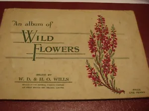Wild Flowers 1935 Full Album By Wills Good Cards Stuck-In