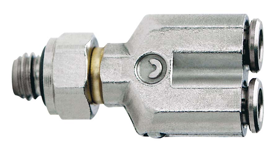 CAMOZZI Swivel Y Connector