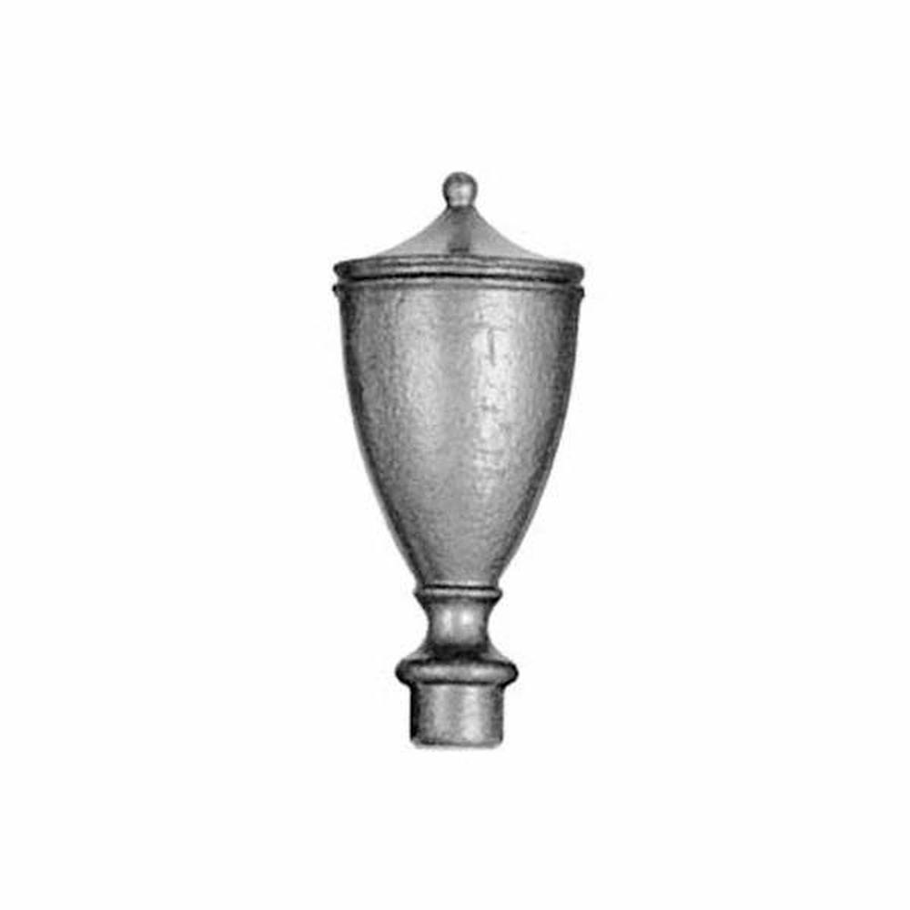 Steel Urn - Height 185 x Length 80mm30mm Round Base