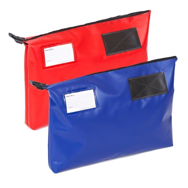 Security Mailing Pouches with Bottom Gusset