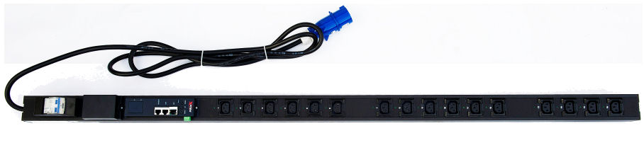 KWX-N16A20C3-V4 PDU eX KWX-N4 Range PDU 20x C13 Locking Outlets, 16 Amp Feed. Monitoring Per Port and Switching ( Vertical Mount ) CB Protection