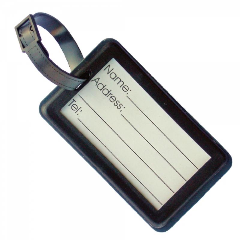 Soft PVC Luggage Tag (Medium: Rigid Frame)