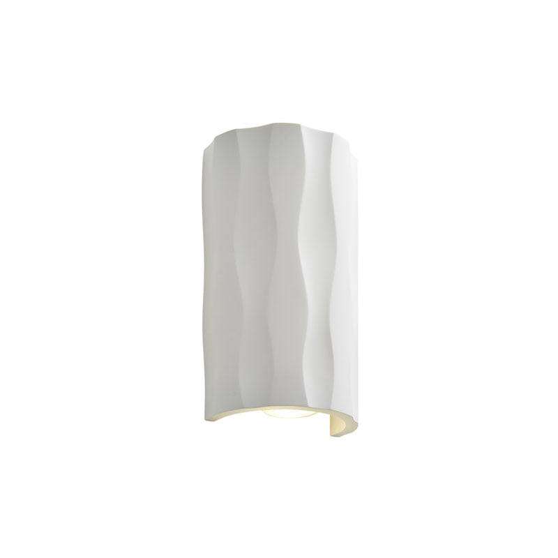 Forum Toledo Large Up/Down Plaster Wall Light GU10 White