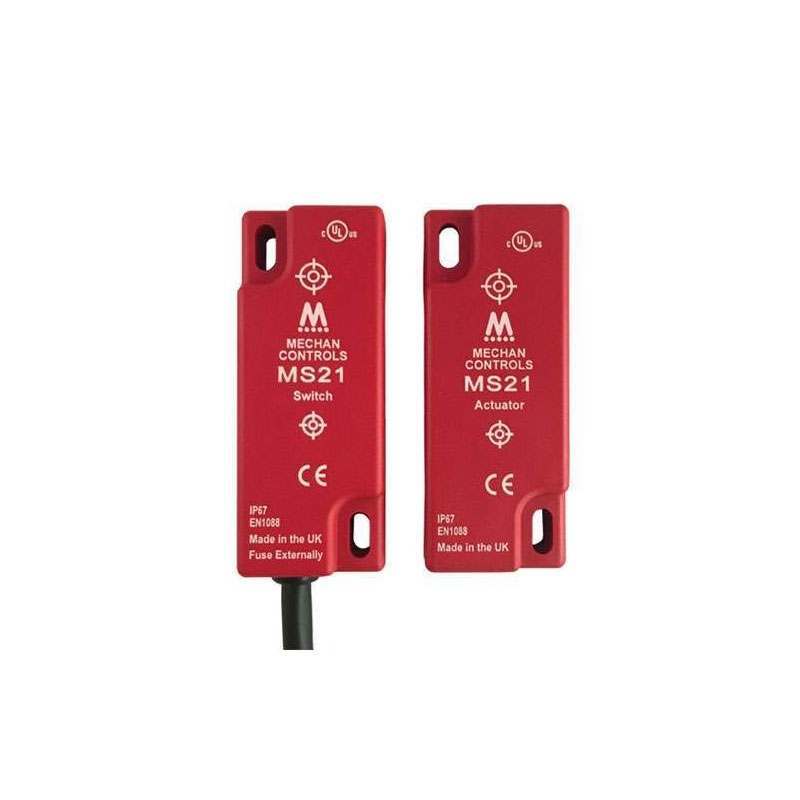 Mechan Controls 359.005 Safety Switch 6 Metre 2 N/O & 1 N/C Contact Configuration