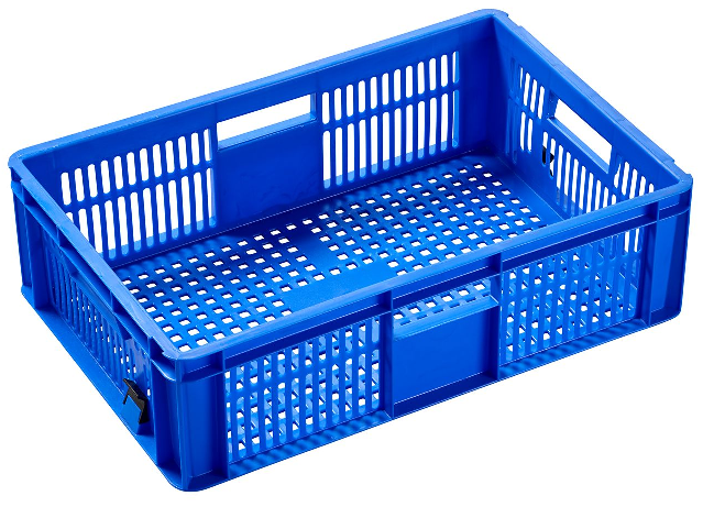 600x400x250 Bale Arm Crate Blue 44Ltr - Packs of 7