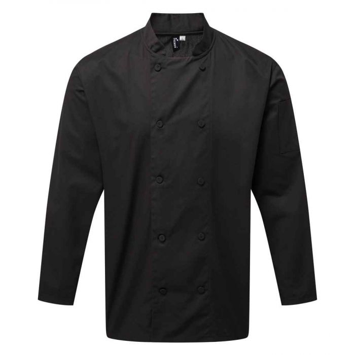 Premier Coolchecker&#174; Long Sleeve Chef&#39;s Jacket