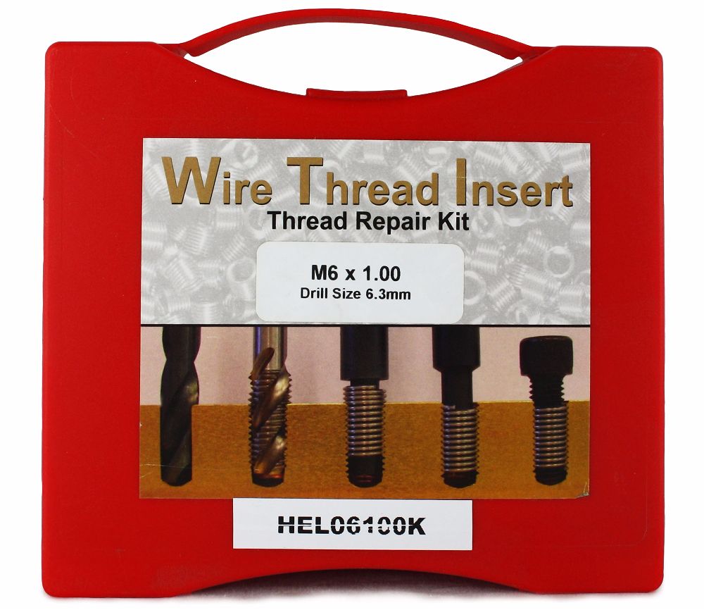 Helicoil M6 x 1.00P Thread Insert Kit