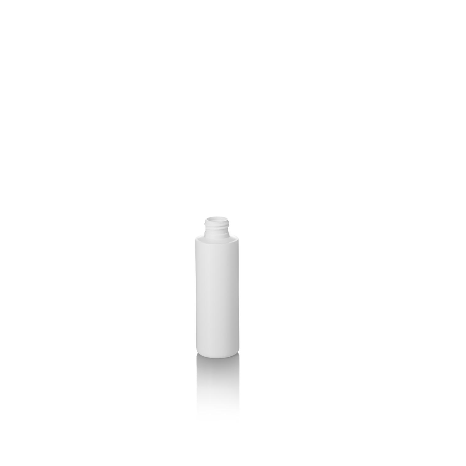 125ml White HDPE Tubular Bottle