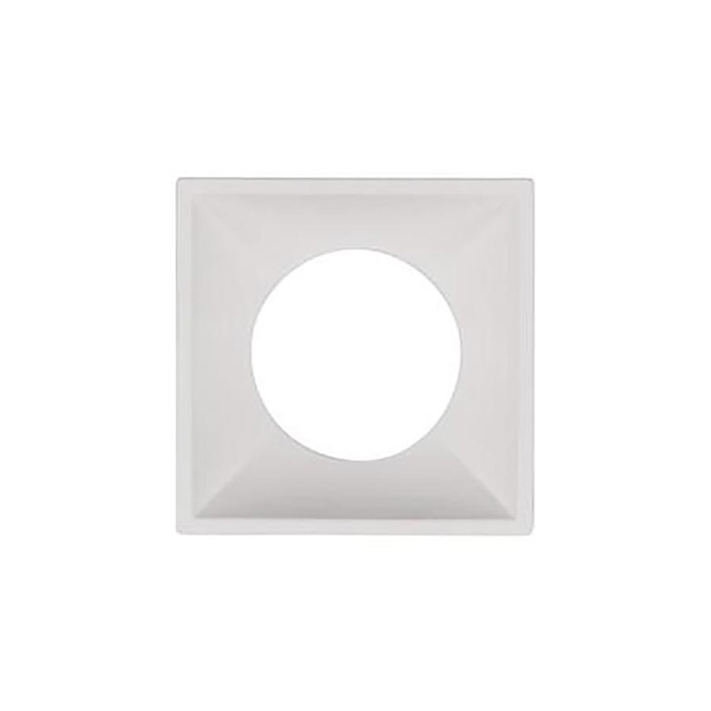 Aurora ANOVI Square Decorative Matt White Bezel for Recessed/Surface Downlight