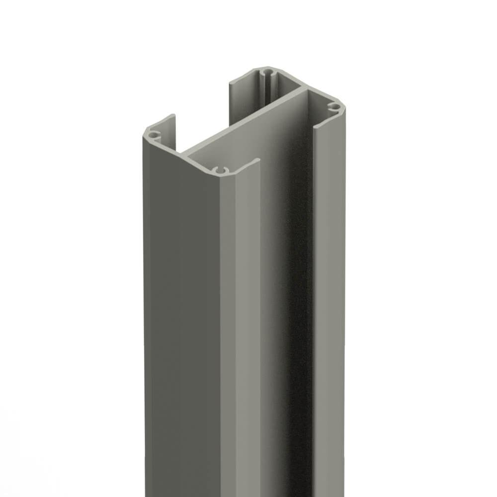 1.8m Mid/End Post Concrete-in/Bolt-down RAL 7016 Anthracite 