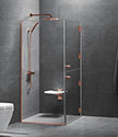 Stable Door Split Level Shower Enclosure (SD2)