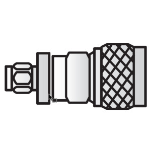 Keysight 11903A Adapter, DC to 18 GHz, 2.4 mm (m) to Type-N (m), Metrology-Grade