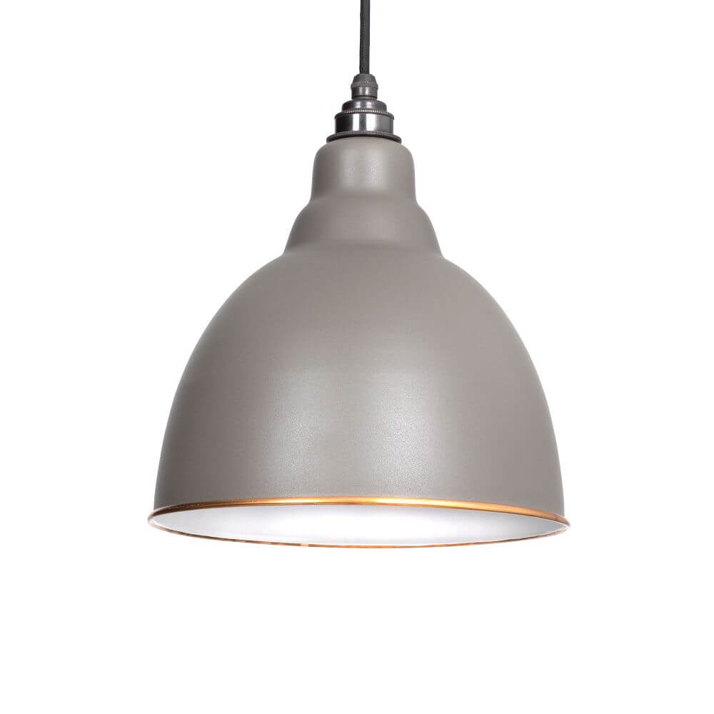 Anvil 49507WG The Brindley Pendant Warm Grey