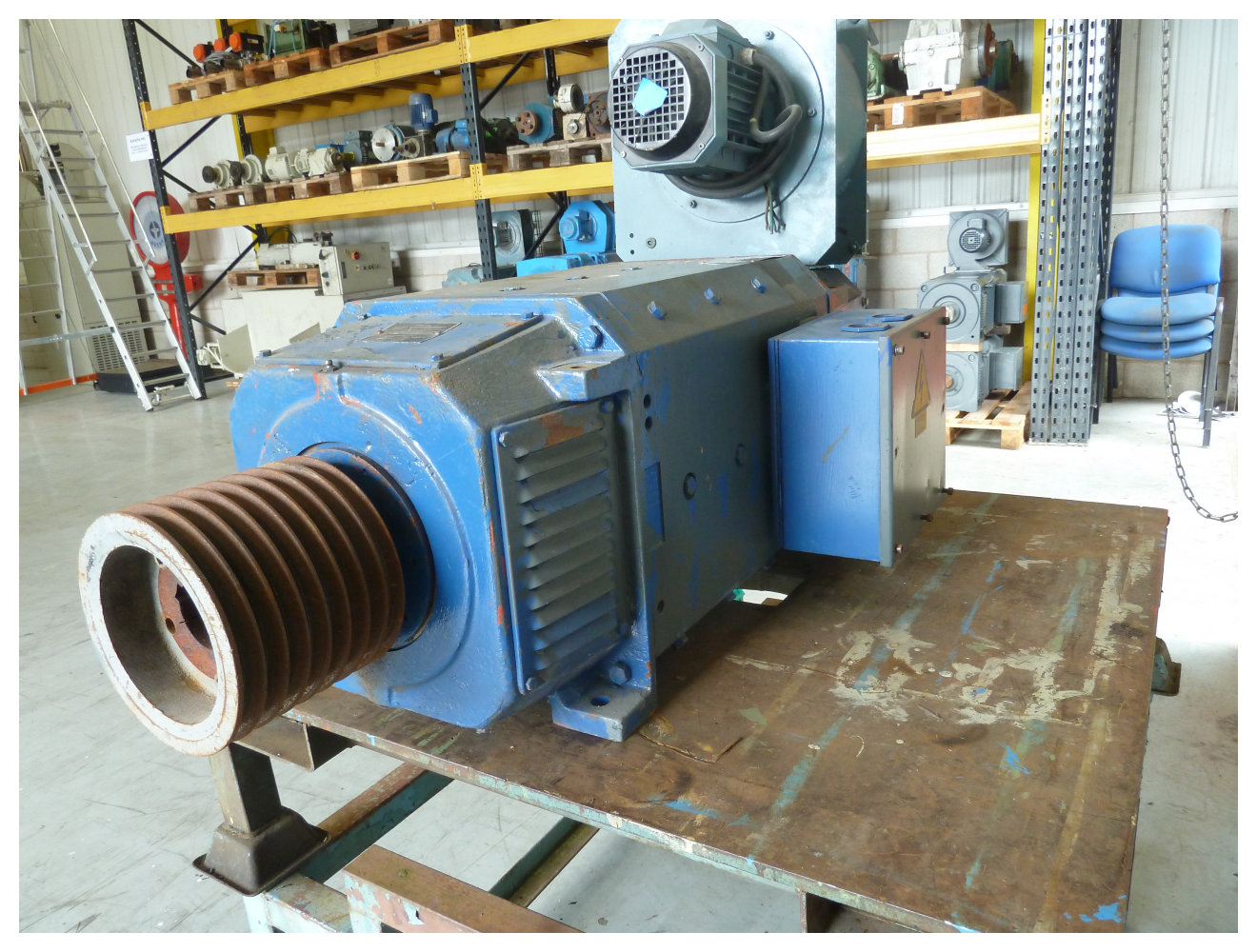 112kw Bull DC motor 1750 rpm 267 amps