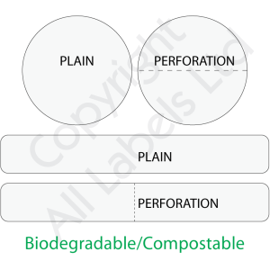 Clear seals - Biodegradable