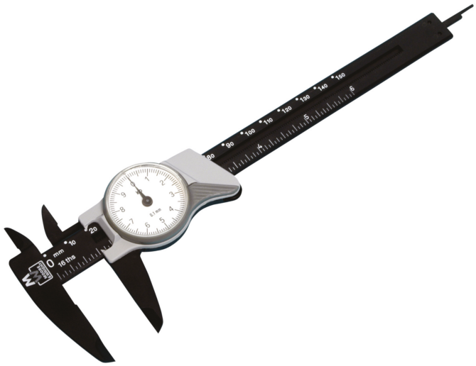 Suppliers Of Moore & Wright Plastic Dial Caliper For Defence