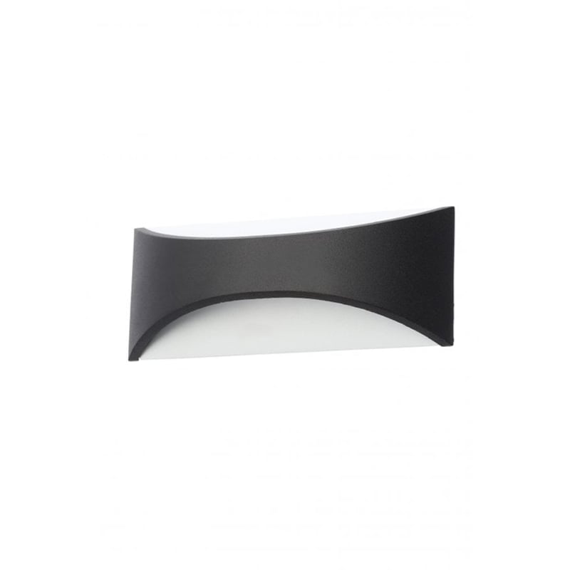 Forum Stroud LED Wall Light Black 12W