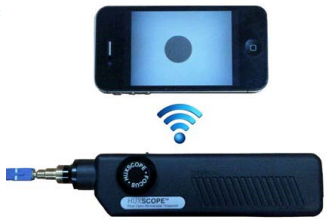 Wi-Fi Fibre Optic Connector Inspector