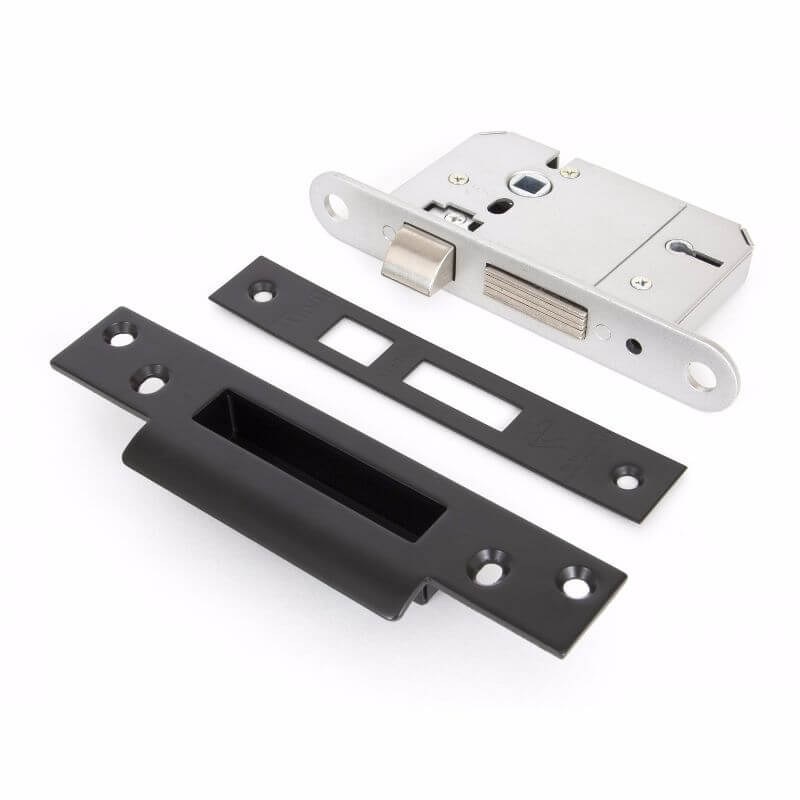 Anvil 91055 Black 2.5'' 5 Lever BS Sash Lock