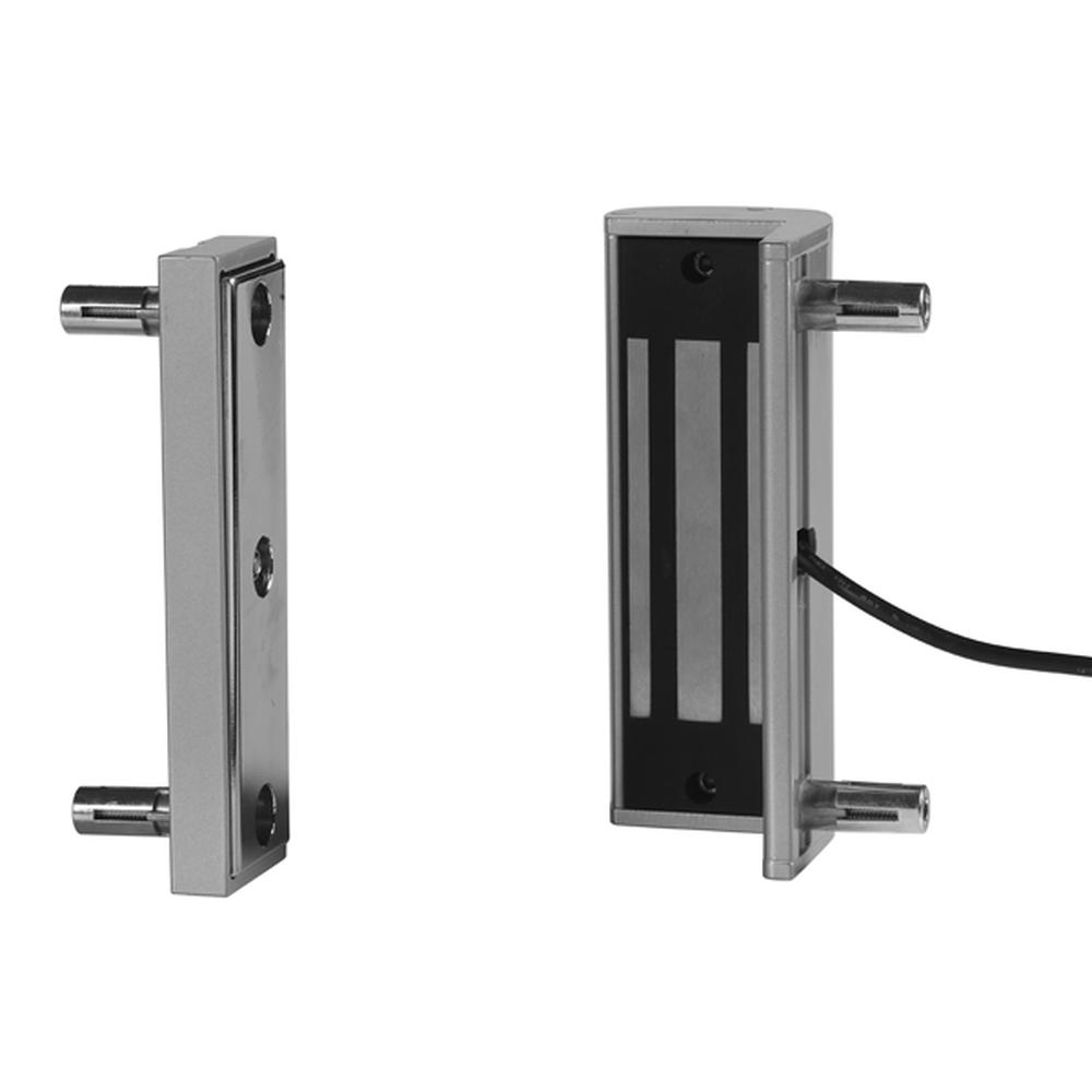 MAG3000 Electro-Magnetic Gate Lock withHandles (Black) Locinox