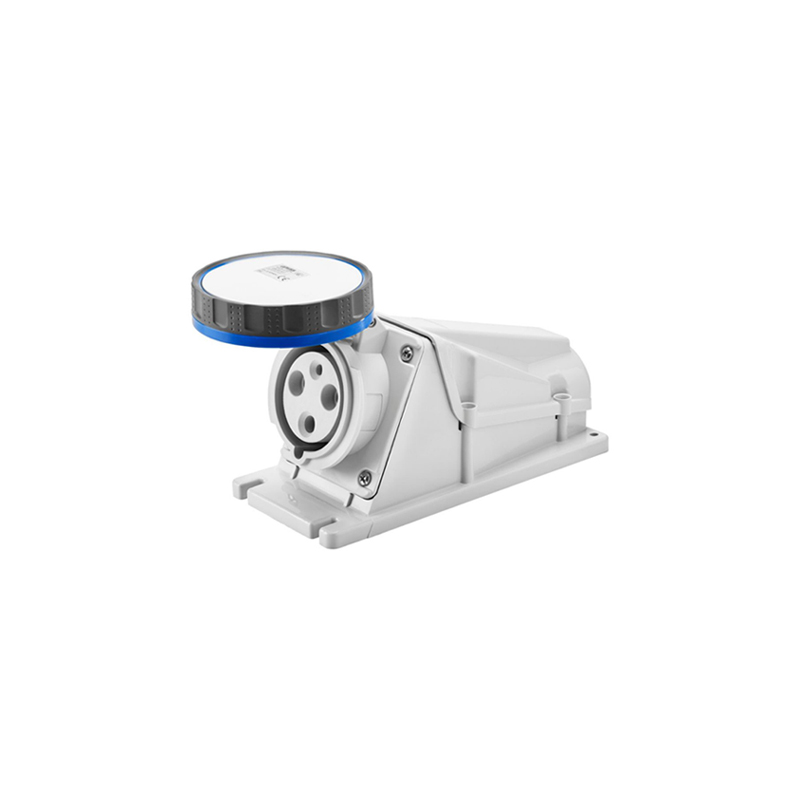 Gewiss Mounting Surface Socket IP67 63A 2P+E 240V Blue