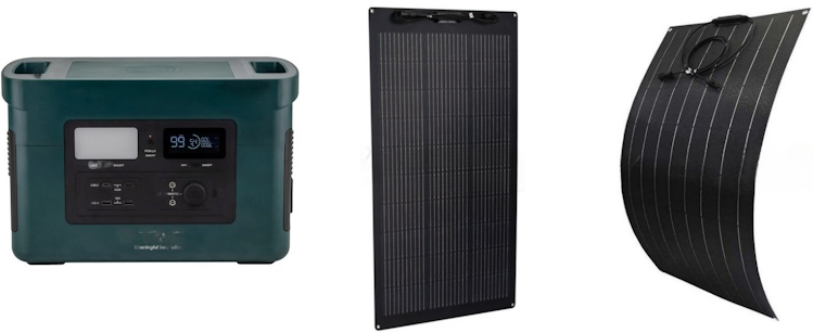 V-TAC Portable Solar Panels And Portable Power Stations
