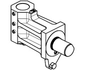 0-90&#176; adjustable angle rear-set driven tool