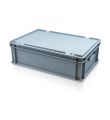 34 Litre Hinged Lid Container (600x400x195mm)