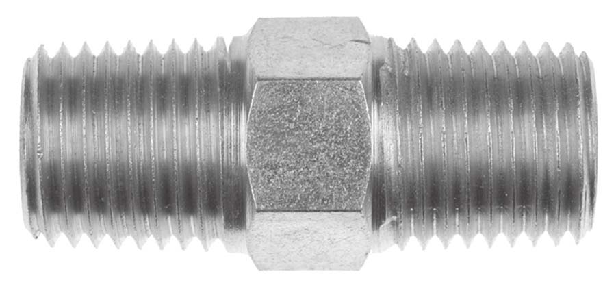 BURNETT & HILLMAN Straight Adaptor &#45; NPTF Male