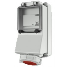 Wall Mounted Socket-Mennekes-7150,RCD, IP67,16A,5 Pole,400V