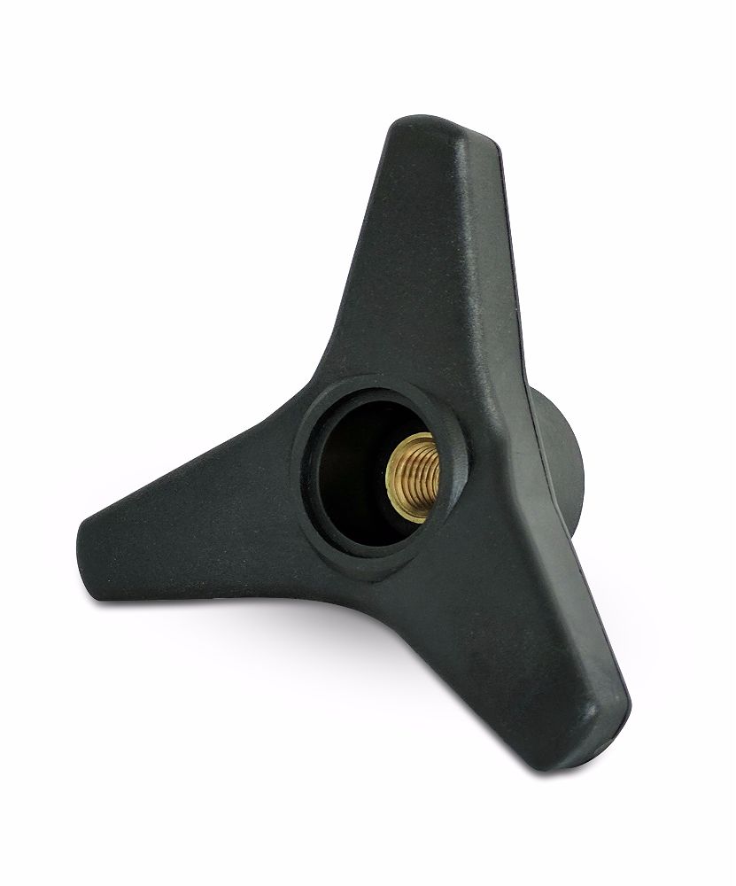 Triangular Star Knob With M10 Internal Thread