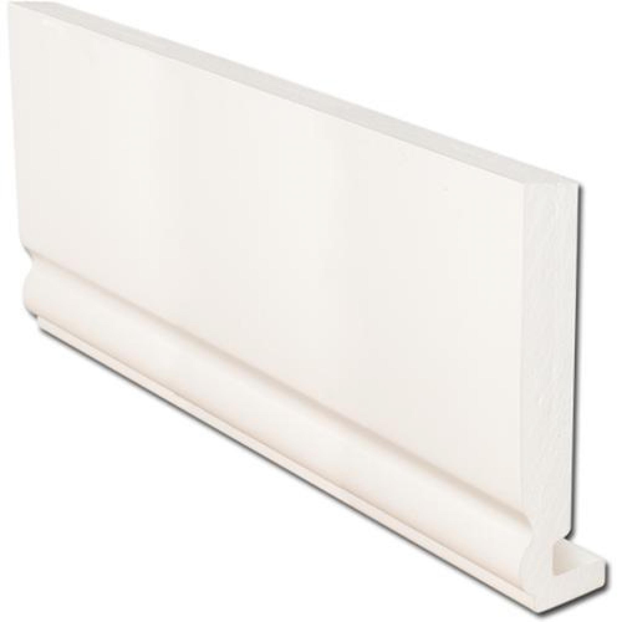 White Ogee Replacement Fascia Boards 16mm x 5mtr