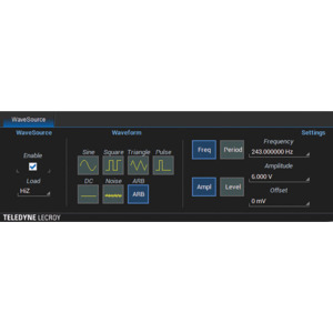 Teledyne LeCroy WS3K-FG Function Generator Option, WaveSurfer 3000 and 3000z Series