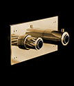 Twist Gold Thermostatic Shower Valve (47GK)