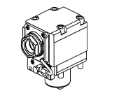 Axial geared-up driven tool for internal polygon-making H&#61;85mm