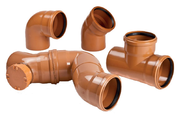 Grey uPVC Sewer Fittings