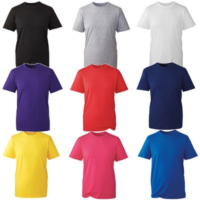 CEDAR ORGANIC SUSTAINABLE COTTON PROMOTIONAL TEE SHIRT.