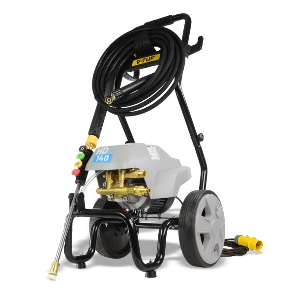 V&#45;Tuf HDC140&#45;110 Pressure Washer 1750psi 140Bar 110v For Construction Companies